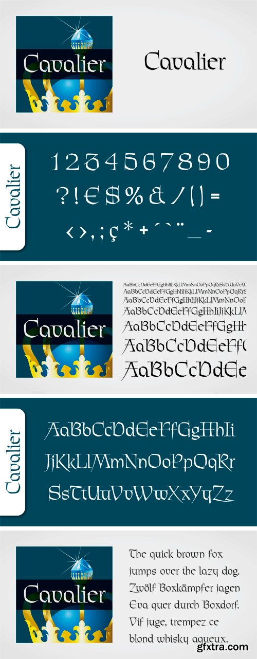 Cavalier Font