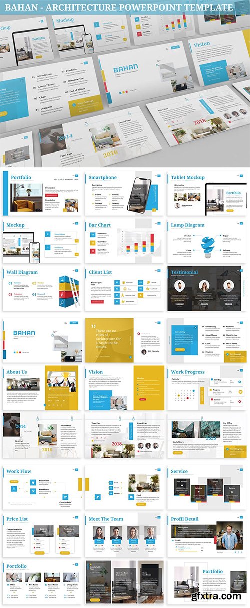 Bahan - Architecture Powerpoint Template