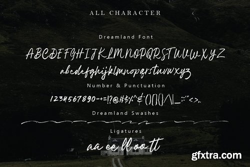 CM - Dreamland Brush Font 2924564