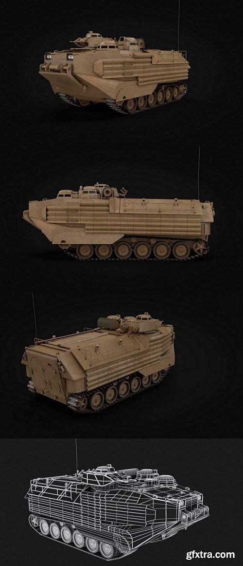 Amphibious Assault Vehicle P7 A1 – 3D Model