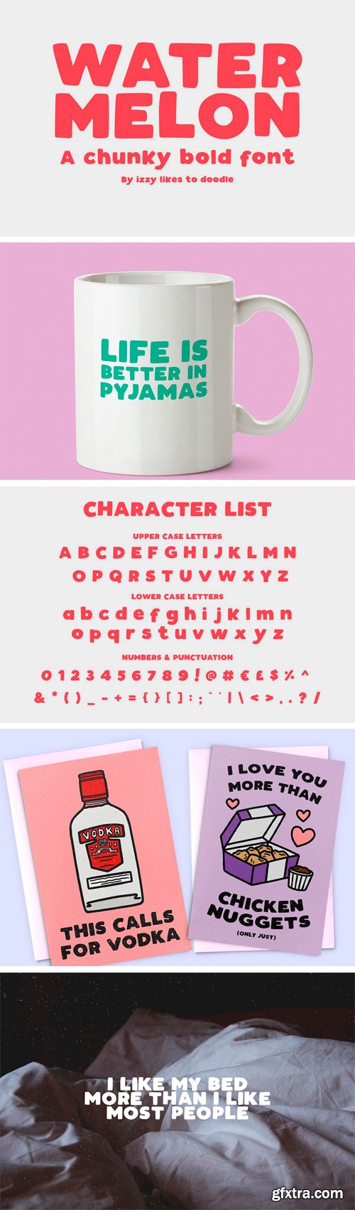 CM - Watermelon - A Chunky Bold Font 2565500