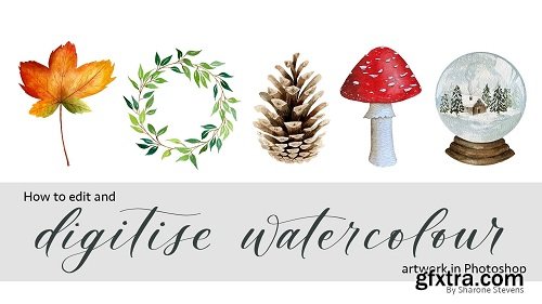 How to Edit & Digitise Watercolour in Photoshop