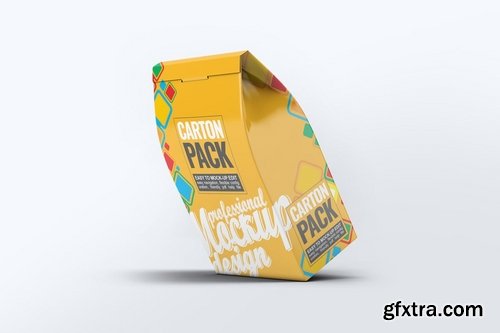 Carton Box Pack Mock-Up