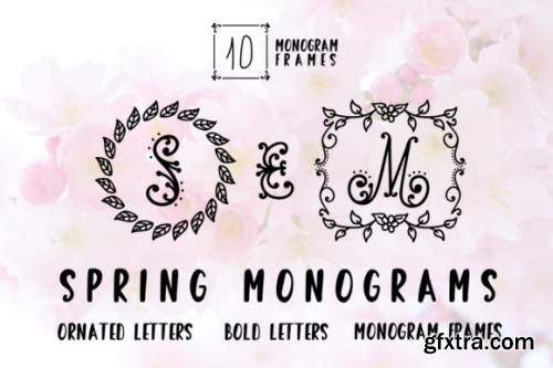 Spring Monogram