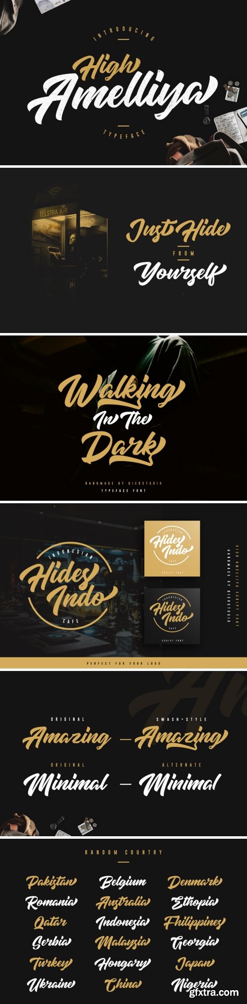 High  Amelliya  Font