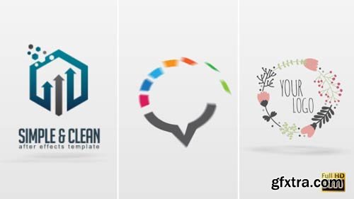 Videohive - Simple Clean Logo - 13449559