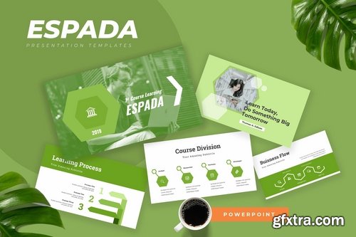 Espada - Education - Powerpoint Keynote and Google Slides Templates