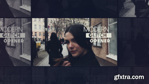 VideoHive Modern Glitch Opener 13608774