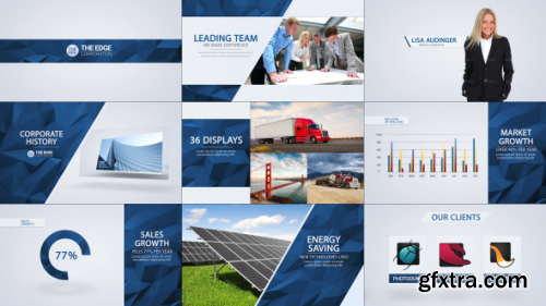 VideoHive The Edge - Corporate Video Package 13838363