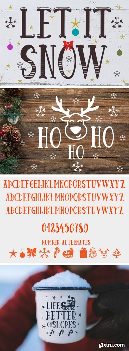 Let it Snow Font