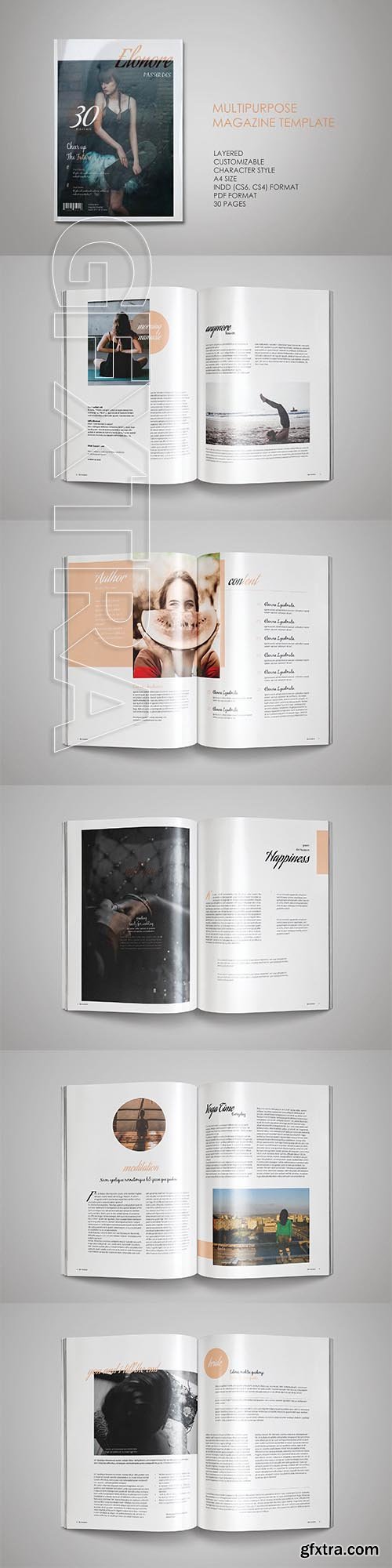 CreativeMarket - Multipurpose Magazine Template 3259800