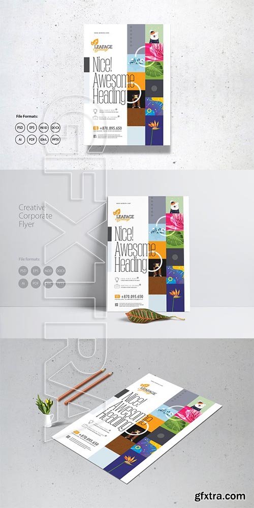 CreativeMarket - Creative Corporate Flyer Poster 3253640