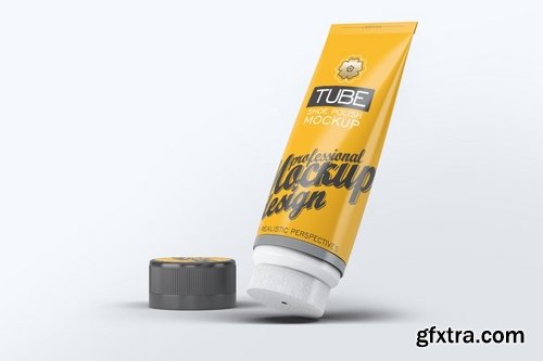 Tube Shoe Polish Mock-Up