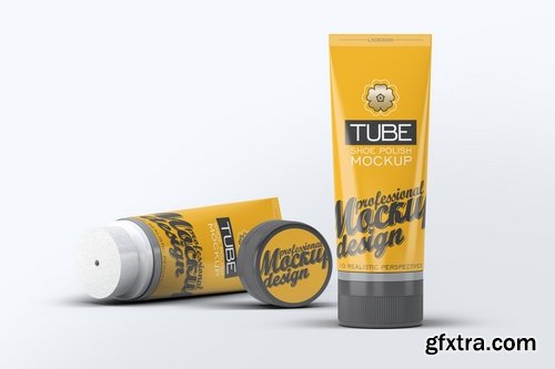 Tube Shoe Polish Mock-Up