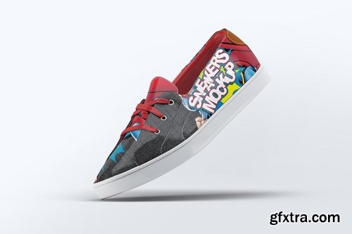 Sneakers Shoes Mock-Up v2