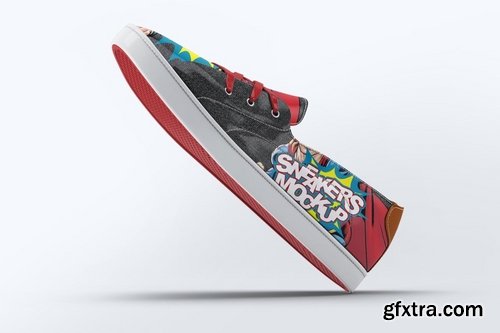 Sneakers Shoes Mock-Up v2