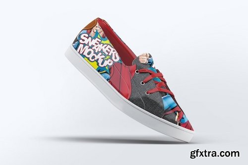 Sneakers Shoes Mock-Up v2