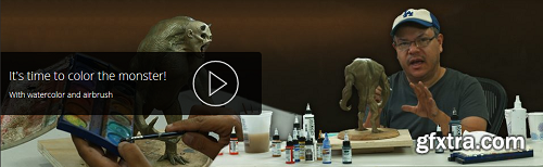 Sculpting a Monster Maquette | Part 3 with Jordu Schell