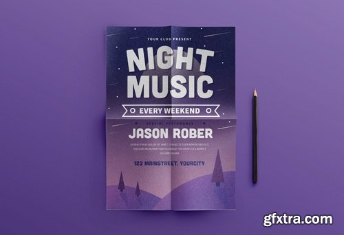 Night Music Flyer