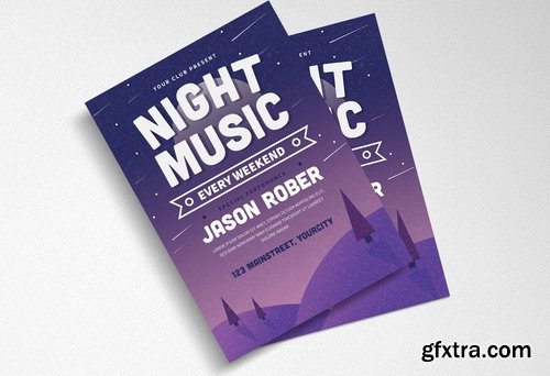 Night Music Flyer