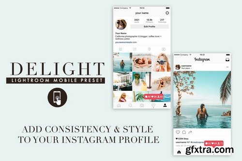 Delight - Summer - Lightroom Mobile Preset