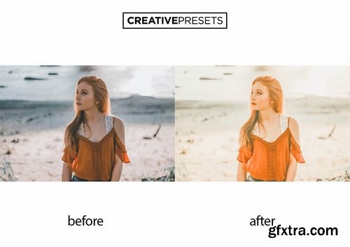 Orange Lightroom Mobile Preset