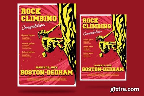 Rock Climbing Flyer