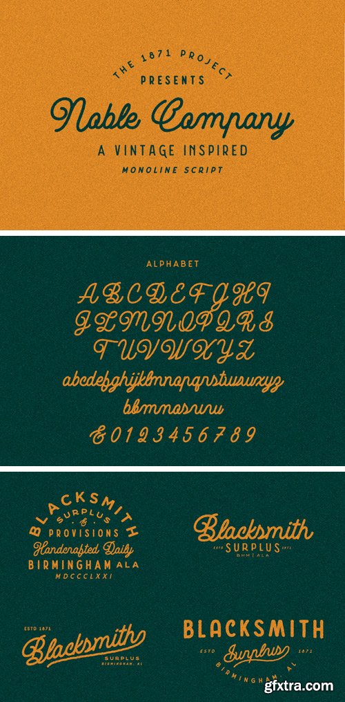 Noble Company Font