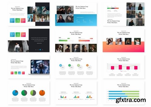 Saturn Corp - Powerpoint Keynote and Google Slides Templates