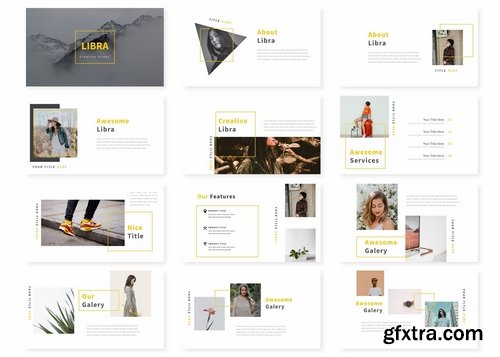 Libra - Powerpoint Keynote and Google Slides Templates