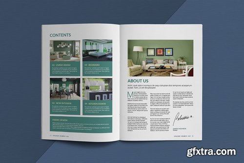 Interior Catalogue Template