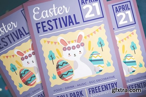 Easter Kids Festival Flyer