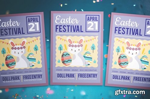 Easter Kids Festival Flyer