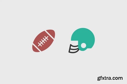 15 American Football Icons