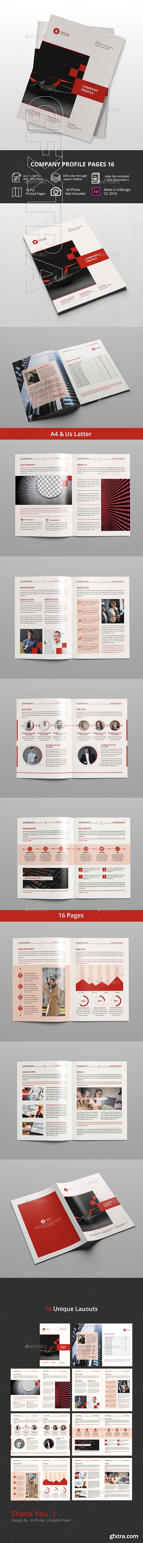 GraphicRiver - Red Company Profile 23173832