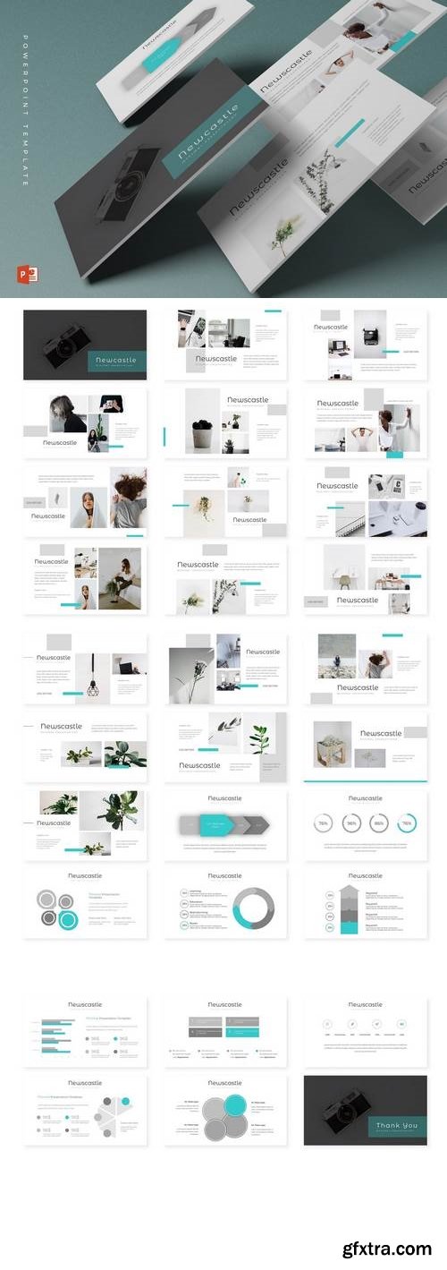 Newcastle - Powerpoint, Keynote, Google Sliders Templates