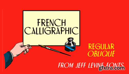 French Calligraphic JNL Font