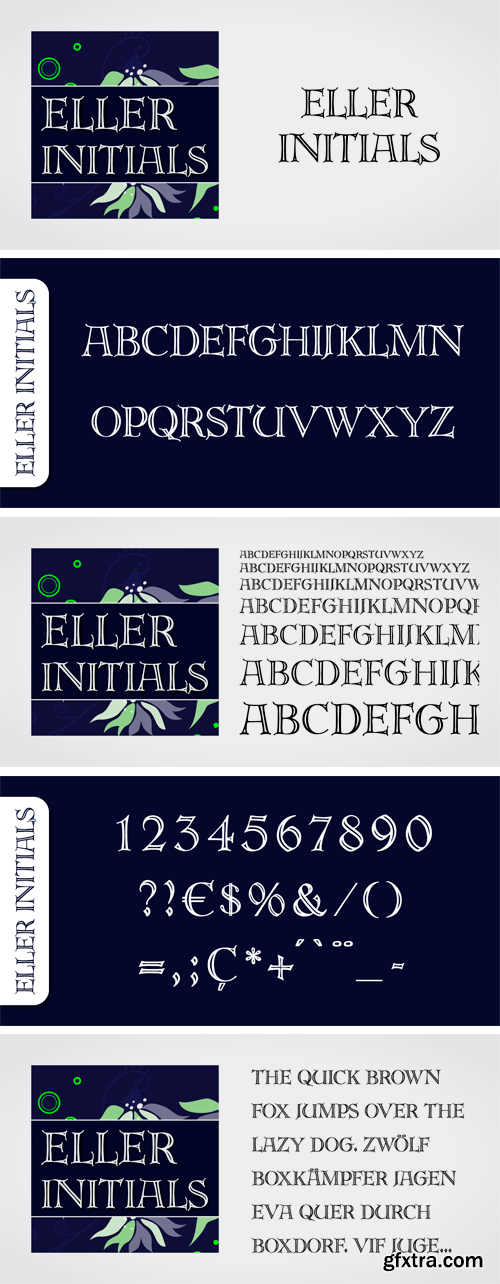 Eller Initials Font