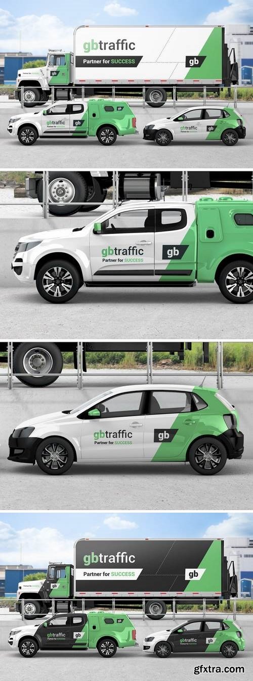 Vehicle Branding Mockup