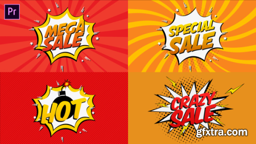 VideoHive Comic Book Sale Cartoon I Essential Graphics 2071054