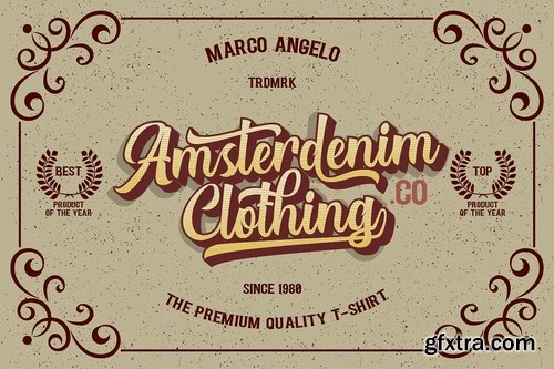 CM - Authentic  Layered Fonts 3454817