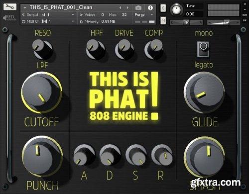 Red Sounds This Is Phat 808 Engine For KONTAKT-DISCOVER