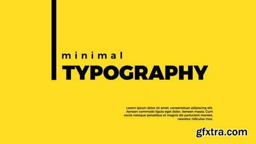 MotionArray Minimal Typography 179300