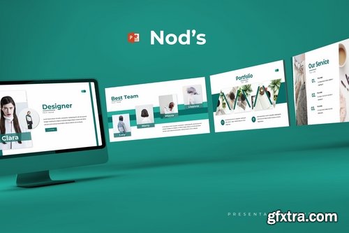 Nod\'s - Powerpoint Keynote and Google Slides Templates