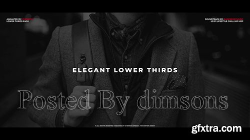 Elegant Lower Thirds 150235