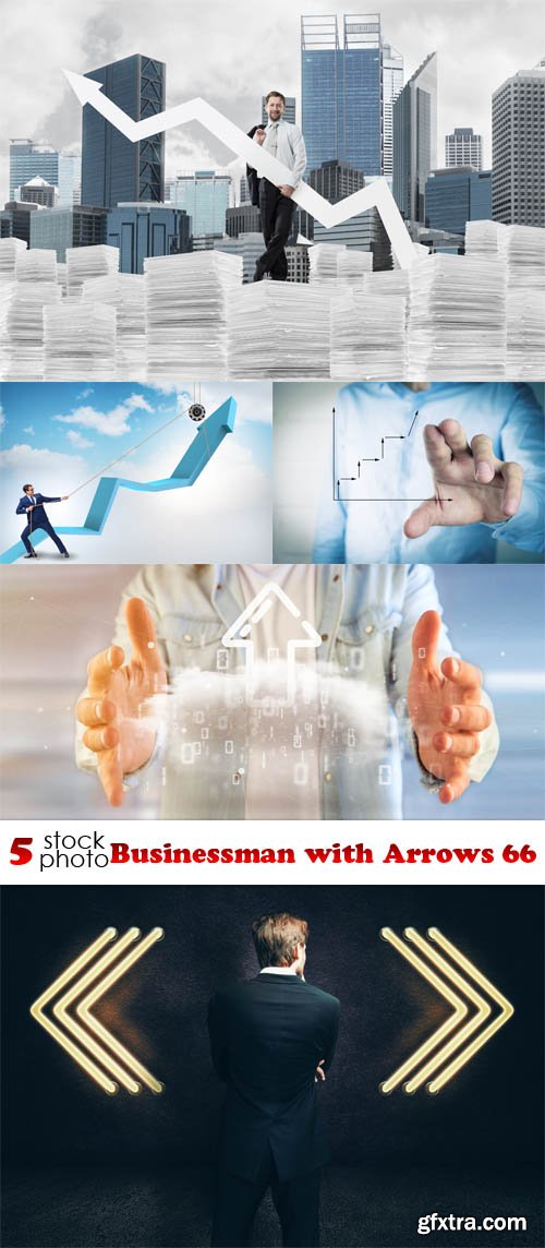 Photos - Businessman with Arrows 66