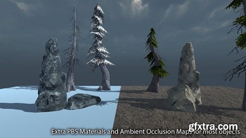 Mountain Pack - Rocks, Trees and Textures