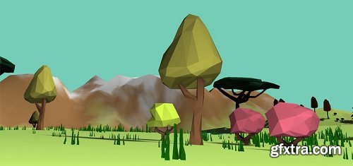 Lowpoly Trees and Bushes