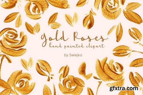 Gold Roses