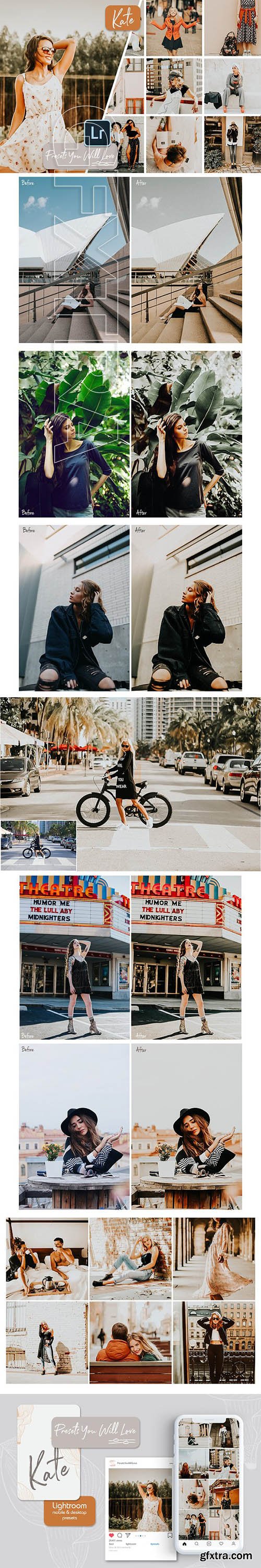 CreativeMarket - Kate Lightroom Presets 3429337